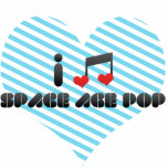 I Love Space Age Pop photo sculptures