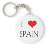 I Love Spain keychains