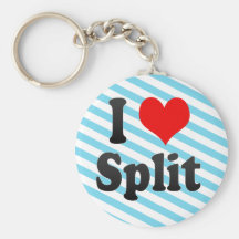 I Love Split, Croatia Key Chain