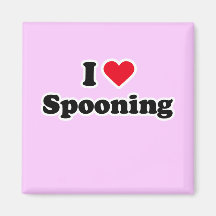 I love spooning refrigerator magnets