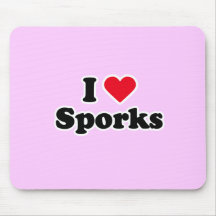 I love sporks mousemats