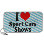I love Sport Cars Shows Mp3 Speaker