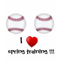 I LOVE SPRING TRAINING SEXY BASEBALL TOP t-shirts