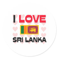 I Love Sri Lanka stickers