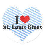 I Love St. Louis Blues stickers