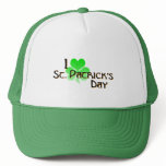I Love St. Patrick's Day hats