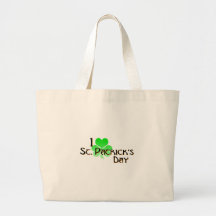 I Love St. Patrick's Day Tote Bag