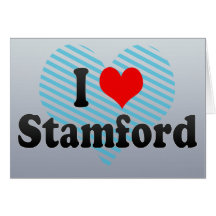 I Love Stamford, United States Cards