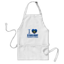 I Love Starlight, PA Apron