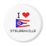 I Love Steubenville Ohio Fridge Magnets