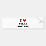 I Love Steve Rollers Bumper Stickers