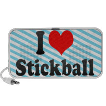 I love Stickball Travelling Speaker
