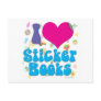 I love Sticker books! Post Card