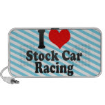 I love Stock Car Racing Travelling Speaker