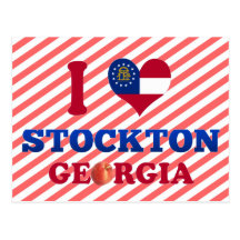 I Love Stockton, Georgia Post Card