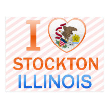 I Love Stockton, IL Post Cards