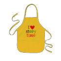 I Love Storytime T-Shirts & Gifts aprons