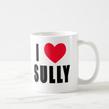 I Love Sully I HEART Sully Coffee Mugs