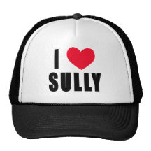 I Love Sully I HEART Sully Hat