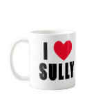 I Love Sully I HEART Sully mugs