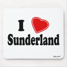 I Love Sunderland Mousemats