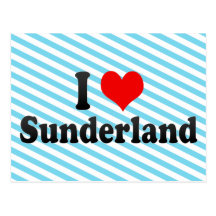 I Love Sunderland, United Kingdom Post Card