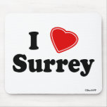 I Love Surrey mousepads