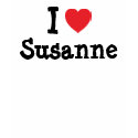 I love Susanne heart T-Shirt