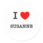 I Love Susanne stickers