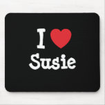 I love Susie heart T-Shirt Mousemat