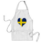 I Love Sweden aprons
