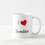 I Love Sweden Coffee Mug