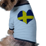 I Love Sweden pet clothing