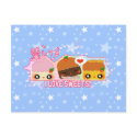I love Sweets! postcards