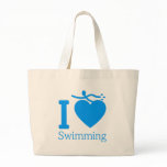 I Love Swimming Bag