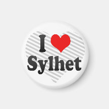 I Love Sylhet, Bangladesh Magnet