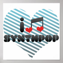 I Love Synthpop Print