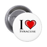 I Love Syracuse Buttons