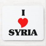 I Love Syria mousepads