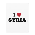I Love Syria Postcard