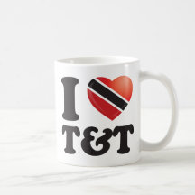 I Love T&T Coffee Mug
