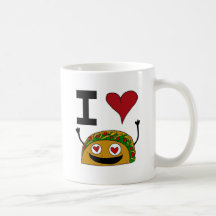 I Love Taco Mug