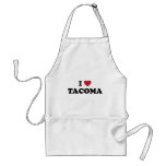 I Love Tacoma Washington Apron
