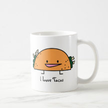 I Love Tacos Mug