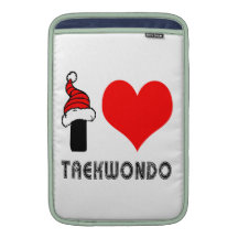 I Love Taekwondo Design Sleeve For MacBook Air