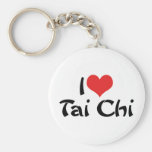 I Love Tai Chi Keychain