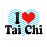 I Love Tai Chi Post Cards