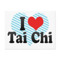 I Love Tai Chi Post Cards