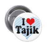 I Love Tajik Pin