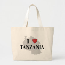 I Love Tanzania Bag